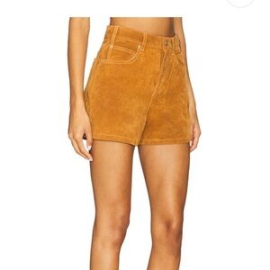 Free people we the free Tippi faux suede Women's Tan Shorts 27